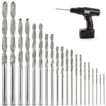 Drill Bits 20Pcs 0.8-4mm Metric Cobalt HSS Jobber Set Eldraqth-0