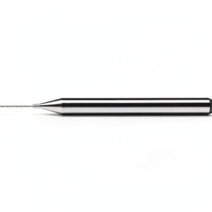 KYOCERA 105-0095.150 Series 105 Micro Drill Bit, 2 Flutes, 0.0095" Cutting Diameter, 118° Cutting Angle, 0.1500" Cutting Length, 1/8" Shank Diameter, 1-1/2" Length, Carbide, Uncoated-0