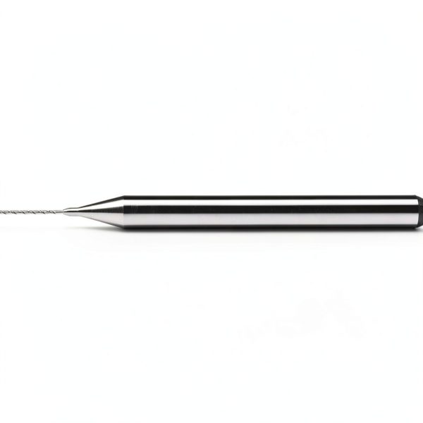 KYOCERA 105-0095.150 Series 105 Micro Drill Bit, 2 Flutes, 0.0095" Cutting Diameter, 118° Cutting Angle, 0.1500" Cutting Length, 1/8" Shank Diameter, 1-1/2" Length, Carbide, Uncoated-0