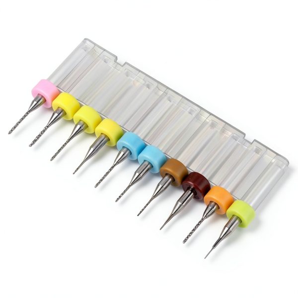 110Pcs 0.11.0mm Tungsten Carbide Drill Bits Straight Shank PCB Drill Bits for PCB Print, Metalworking, Pin Vises-6