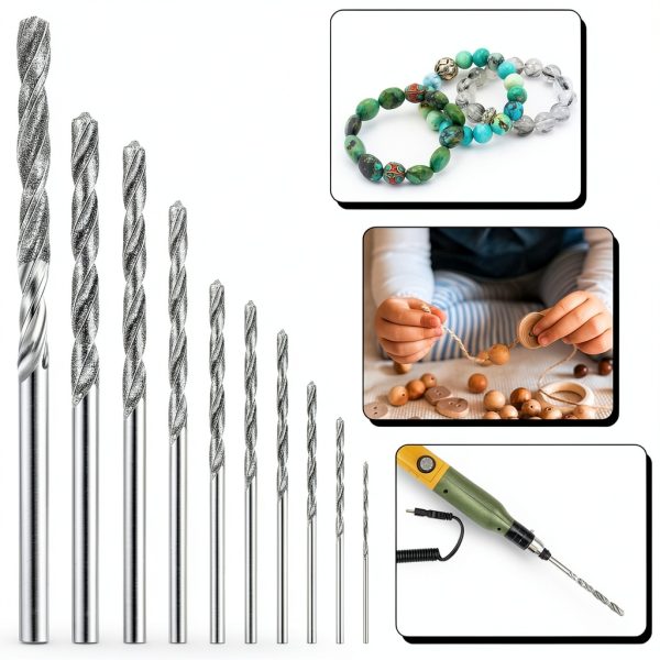Honoson 20 Pieces Diamond Drill Bits Set for Stone Twist Tip Drill Bit Heavy Duty Micro Set for Glass Tile Jewelry 0. 8 mm 1. 0 mm 1. 2 mm 1. 5 mm 1. 8 mm 2. 0 mm 2. 5 mm 3. 0 mm 3. 5 mm 4. 0 mm-4
