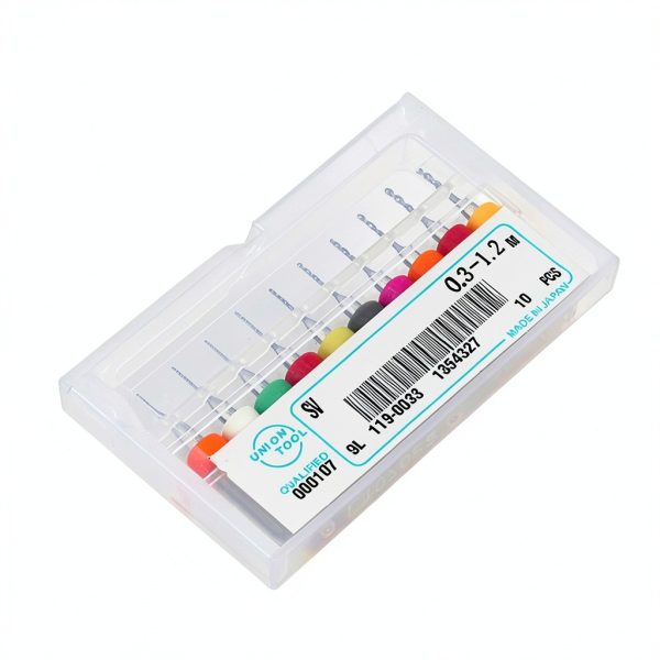 Micro Mini Twist Drill Bits Set 10Pcs by Yuecoom Carbide-1