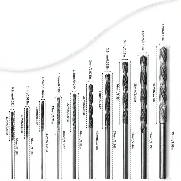 Diamond Drill Bits 20 Pcs Set SynHHergyx Heavy Duty for Glass Tile-1