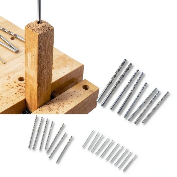 25Pcs Micro Drill Bits HSS Straight Shank Power Tools Drill Bit Mini Set for Jewelry Watch PCB Crafts 0.5 to 3mm-4