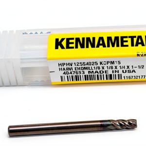 Kennametal HPHV125S4025 KCPM15 EDP Drill Bit 0.025in High Performance-0