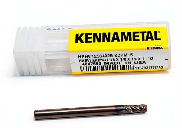 Kennametal HPHV125S4025 KCPM15 EDP Drill Bit 0.025in High Performance-0