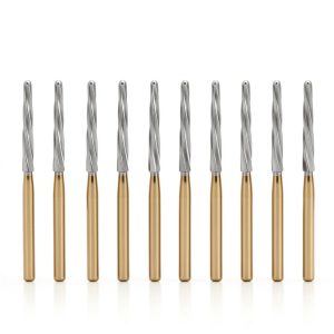 10Pcs Carbide Micro Drill Bits Set - 1.6mm High-Speed Tungsten Steel Bits for Engraving, Carving & Fine Detail Precision Work-0