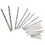 Micro Drill Bits WALFRONT HSS 25Pcs Spiral Shank for PCB Tools-0
