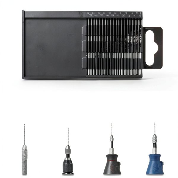 70 Pcs HSS Mini Twist Drill Bit Set Metric 0.3mm-3mm for Pin Vise-3