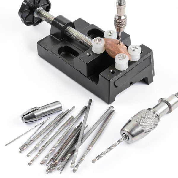 Mini Drill Bit Set 20pcs + 2pcs Chuck by Saipe HSS Micro Tool-6