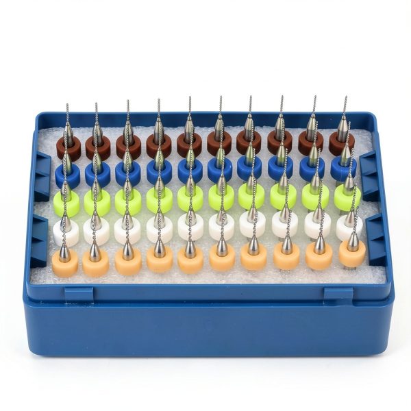 Carbide Micro Drill Bit 0.5-0.9mm 50pcs Qiilu Premium Set-4